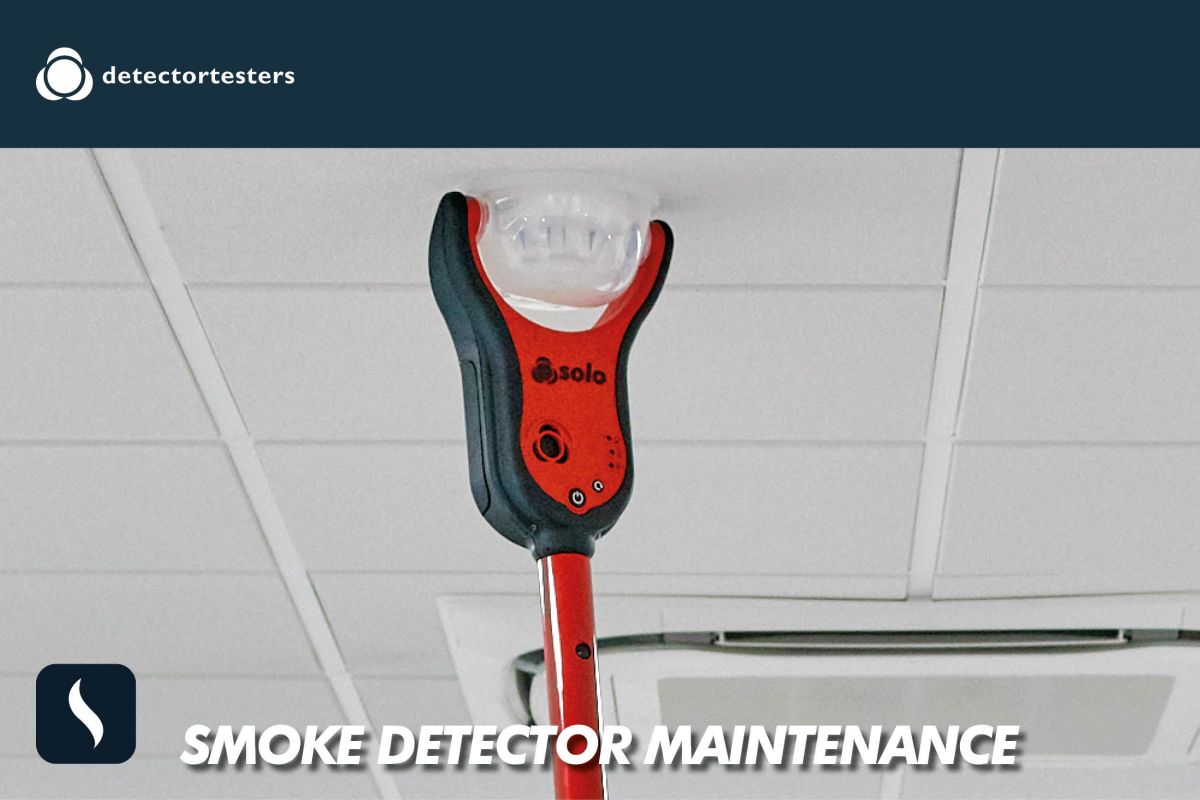 Smoke detector maintenance